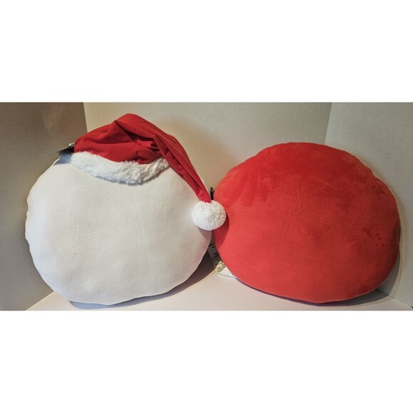 NWT Nightmare Before Christmas Jack And Sally Disney Pillows Santa Hat Jack - Picture 3 of 4